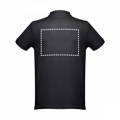 Rücken (Kurzarm-Poloshirt) - Stickerei