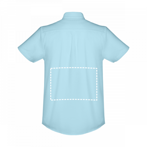Rücken (Kurzarm-Hemd) - Transferdruck