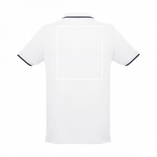 Rücken (Kurzarm-Poloshirt) - DTG - Textil Direktdruck